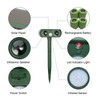 WH-510 Solar-Powered Animals Repeller Ultrasonic-Wave Dog Cat Rechargeable Repellent for