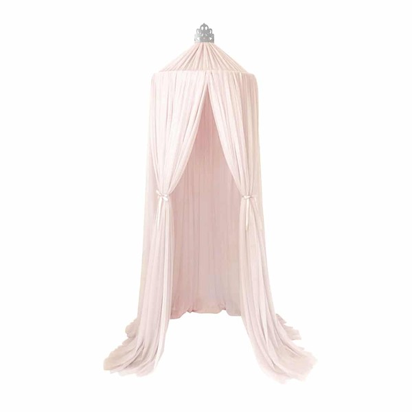 Spinkie Dreamy Canopy In POWDER PINK + SILVER
