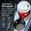 SINGARO Car Cup Holder Coaster, 4PCS Silicone Cup Holders Embedded