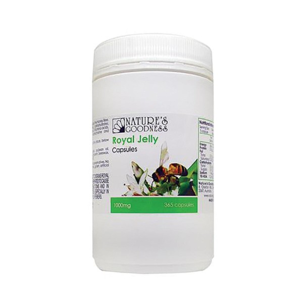 Natures Goodness Nature's Goodness Royal Jelly Capsules 1000mg - 365