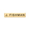 Smith & Warren Custom deep engraved professional uniform nameplate for