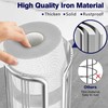 Toilet Paper Holder Stand, Freestanding Bathroom Tissue Organizer, Minimalistic Storage