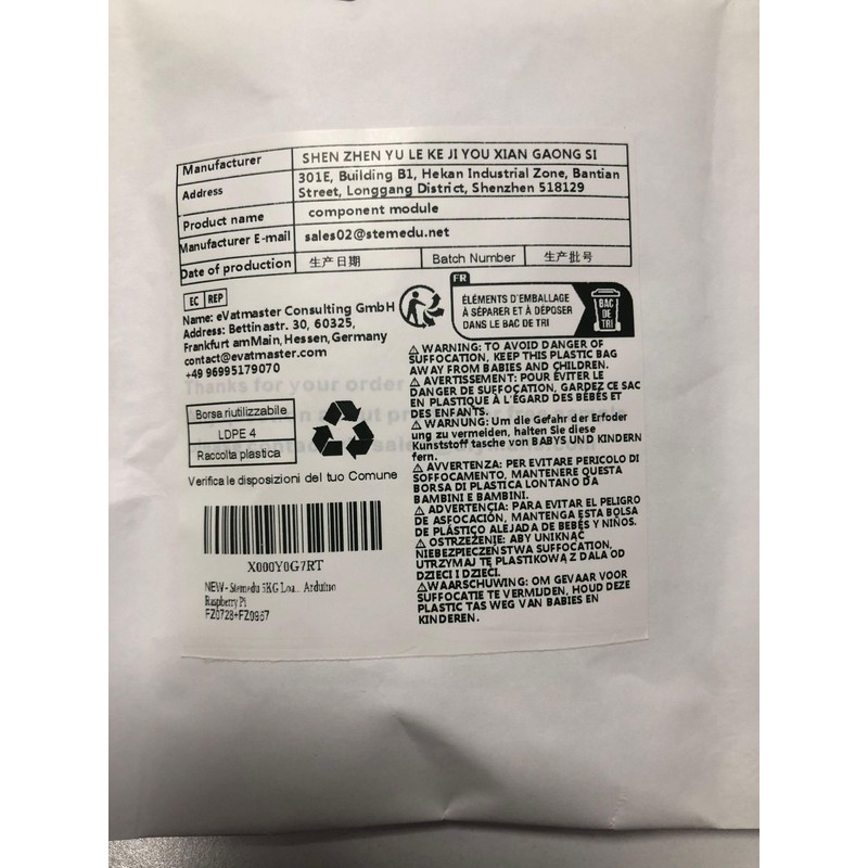 Stemedu RC522 RFID Reader Writer Module RF IC Card Sensor