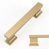 Amerdeco 10 Pack Champagne Bronze Cabinet Pulls 3-3/4 Inch(96mm) Hole