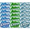 Extrra Sugar Free Chewing Gum, Mint Variety Pack, 15 Sticks