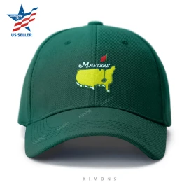 Masters Augusta National Golf Club 2025 Dad Hat Dark Green Masters Classic cap
