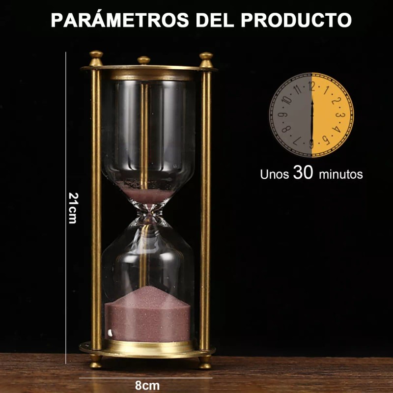 Zuotai Temporizador De Reloj De Arena,reloj De Arena De 30