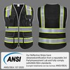 Rhino Hit Reflective Safety Vest - High Visibility, Multi-Function Pockets,