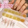 Gold Caviar Beads 0.8-2mm, Nail Chains & Metal Beads Acrylic