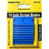 MINISCRAPER® 10 Plastic Double Edged Razor Blades Polycarbonate