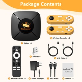 TV Game Console, Video Games for TV Built-in 200 Plug and Play, Wireless Gamepad Somatosensory Control, Great for Gifts, Kid & Families Interactive, Gaming Nights, Parties and Playdates