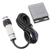 Baomain Photoelectric Sensor E3F-R4P2 Retroreflective Optical Sensor Switch DC 10-30V
