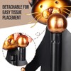 Cat Paper Towel Holder Countertop, Farmhouse Paper Towel Holder Stand