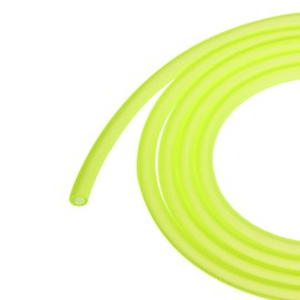QUARKZMAN PVC Petrol Hose 5 mm x 8 mm 2 m Yellow for Chainsaws Lawn Mowers Brush Cutter Blowing Devices Small Engines