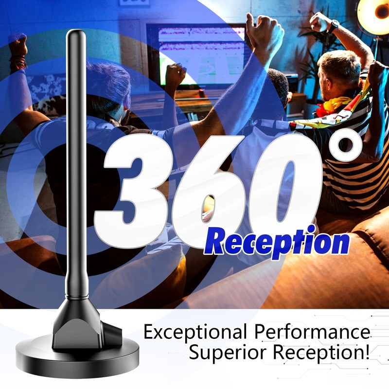 Digital Antenna for Smart TV Indoor, TV Antenna for Local
