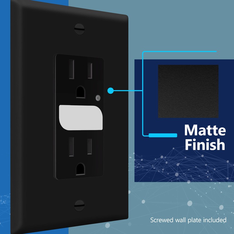 LIDER LED Guide Light Receptacle with Automatic Daylight Sensor and