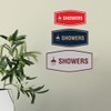 Fancy Showers Sign (Black Gold) - Medium