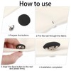 32Sets Hat Button Replacement, Baseball Cap Button for Hat Repair