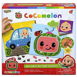 Creative Kids Cocomelon My First Picture Mosaics in Box - Mosaic Sheets & Sticker Sheets