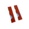 Derma-Safe Derma Safe Folding Razor Knife 2 pack Orange for