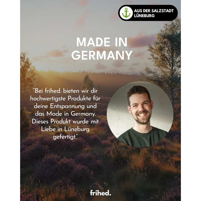frihed.® Sauna Hat Sand Made of Wool Walk - 100%