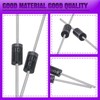 Swpeet 70Pcs 7 Types of Schottky Rectifier Diode Kit, Including