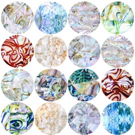 Mesiyun Nail Art Marble Adhesive Stickers Water Transfer Foil DIY Manicure Decoration16PCS