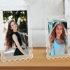 2 Pack Magnetic Car Visor Picture Holder, Acrylic Lightweight Photo