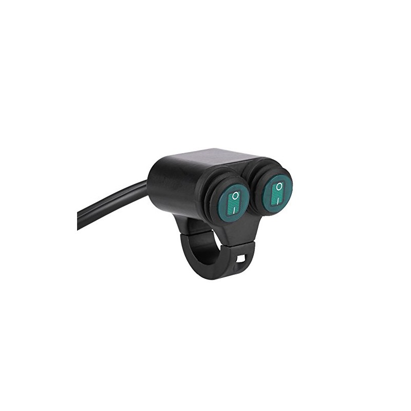 Universal 22mm Motorcycle Handlebar Headlight Switch- Handlebar Brake Fog Lights
