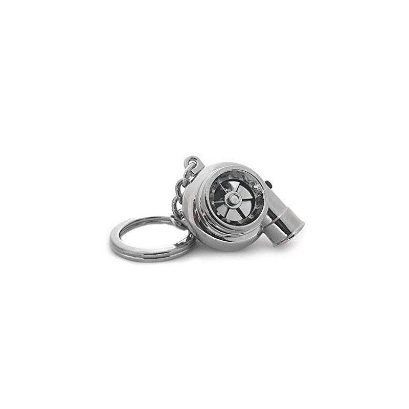Boostnatics Electric Turbo Turbine Keychain Keyring with Sounds + LED