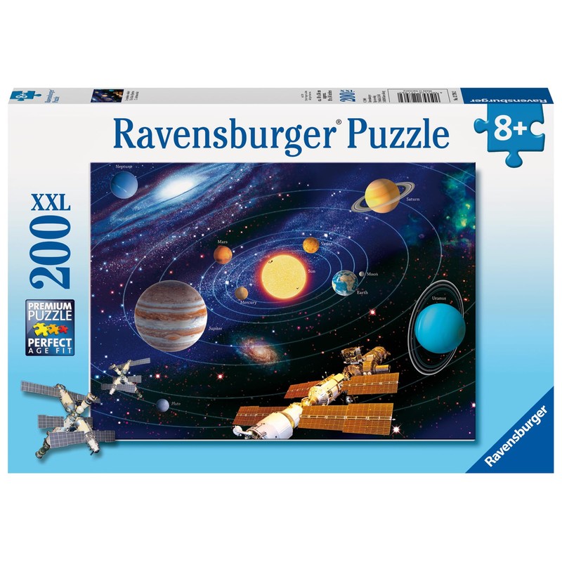 Ravensburger Solar System Jigsaw Puzzle for Kids - 200 Unique
