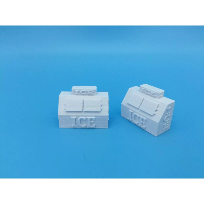 Model Scenery World (2) RETAIL ICE BOX ~ ICE COOLER