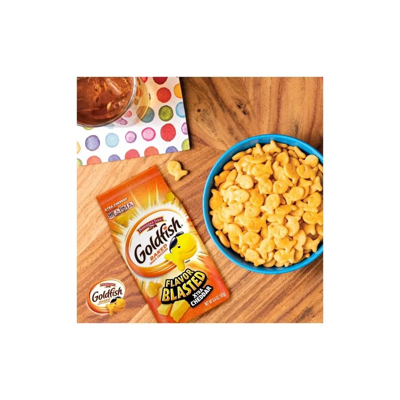 Goldfish Galletas Horneadas Xtra Cheddar 187g Pepperidge Farm