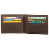 SMART RFID BLOCK - MENS HIGH QUALITY DISTRESSED HUNTER BROWN