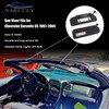 Nakuuly Sun Visor Pair with Updated LED Lighted Vanity Mirror