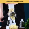 Spendeal Rotary Cheese Grater, 3 in 1 Cheese Shredder Grater