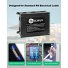 30 Amp Transfer Switch for RV, Metal Housing with Adjustable