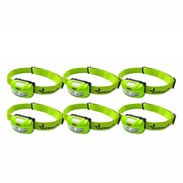 BRIGHT STAR Vison LED Headlamp 6-Pack Bundle | Intrinsically Safe,