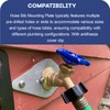 GGTE Hose Bib Mounting Plate, Aluminum Outdoor Faucet Mounting Plate,