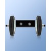 CO-Z 6" Heavy Duty Sliding Gate Wheel for Metal Tube,