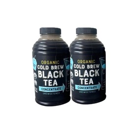 Trader J Organic Cold Brew Black Tea Concentrate - 2 bottles
