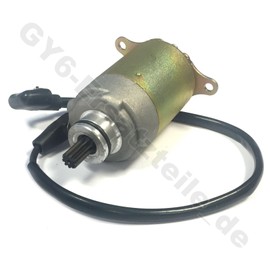 Starter Motor for 4-Stroke 152QMI 157QMJ GY6 Engines for Baotian AGM Benzhou Yiying Flex Tech Jinlun Kreidler Znen Kymco Jinan Qingqi Rex RS Fosti Scooter 125-150cc