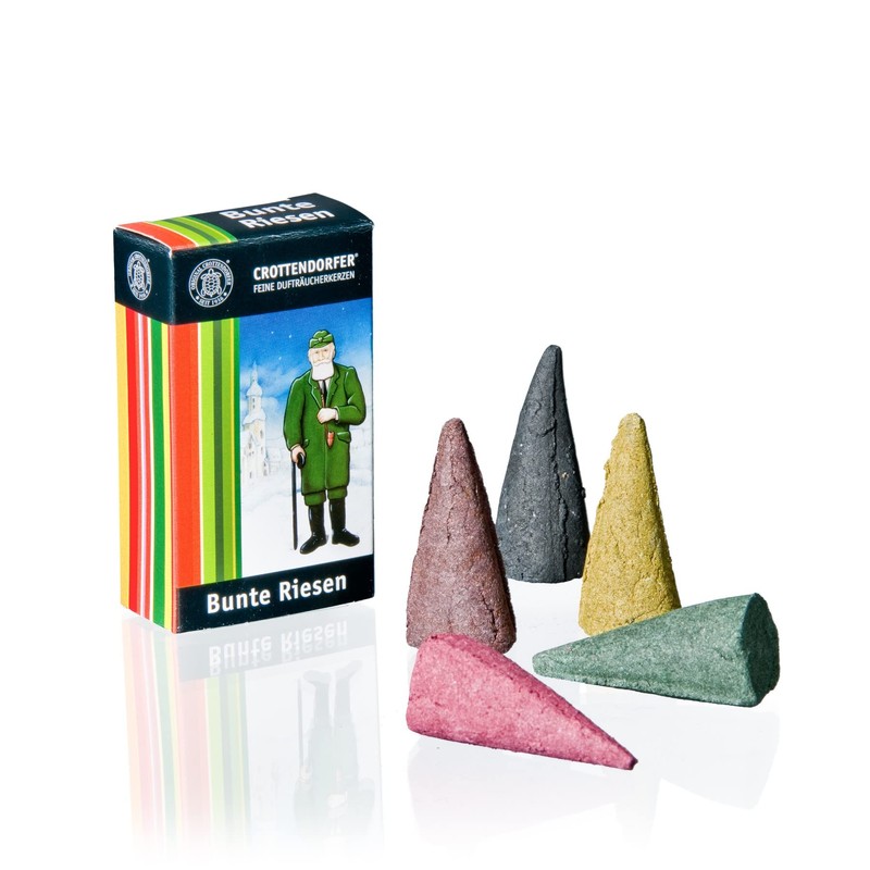 Original Crottendorfer Giant Incense Cones Set – Fragrances: Miner Fragrance,
