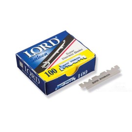 100 x Rasierklingen, halbe Blätter, für Rasiermesser und Rasierer L100B