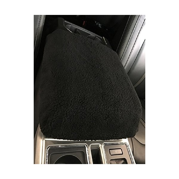 Car Console Covers Plus Made in USA Faux Fur Sherpa