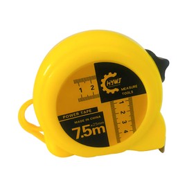 HYWJ Measuring Measuring Measuring Convex Tape Measure 2.9 ft (7.5 m) Measure Scale Distance Measuring Instrument Easy to Read Scale DIY Work Tool Carpentry Tool Width 1.0 inches (25 mm) x Length 2.9