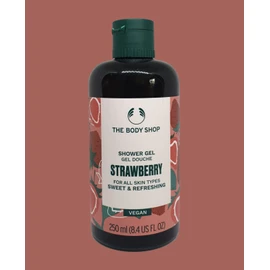 The Body Shop Strawberry Shower Gel Sweet & Refreshing 92% of the Ingredients are of Natural Original Vegan 100 ml