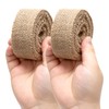 Burlap Fabric Roll - 10 Yards Natural Jute Fabric Ribbon