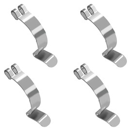 SWQS 4PCS Air Filter Clips for Toyota, Stainless Steel Air Cleaner Cover Clip for Car, Filter Cleaner Housing Box Lid Spring Clip Clamp, Automotive Accessories Replacement Parts