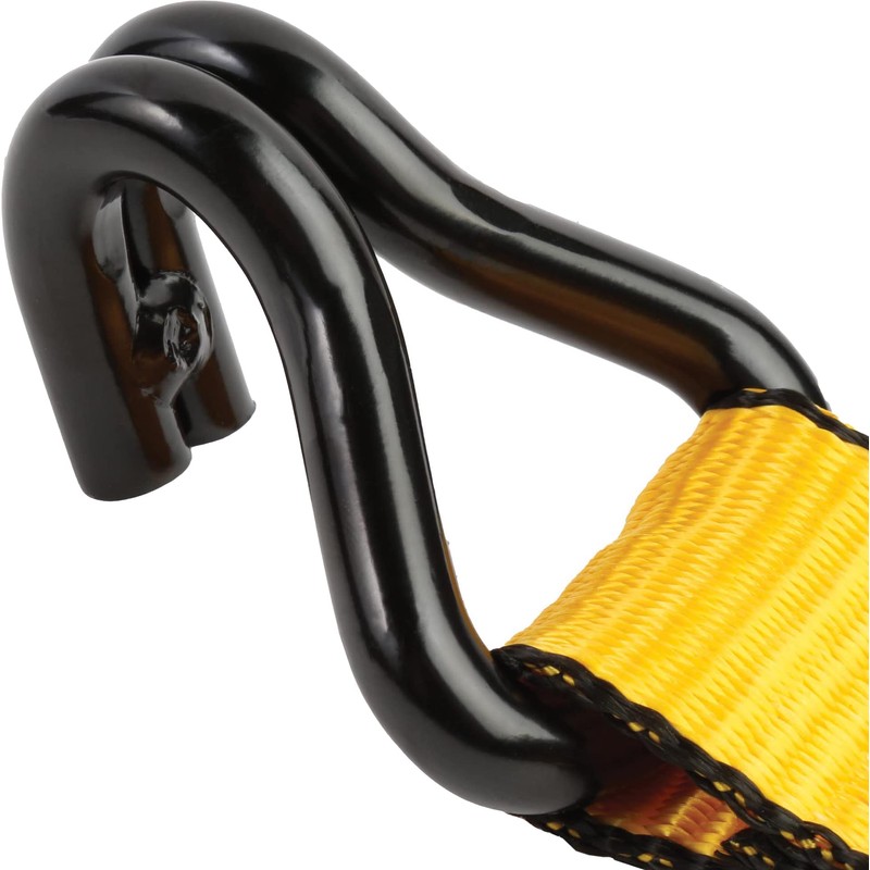 DEWALT DXBC10000J Black/Yellow 2" x 27' Ratchet Tie Down Strap
